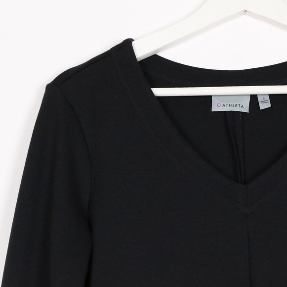 Athleta Ponte Celebration Long Sleeve Dress - Picture 3 of 8
